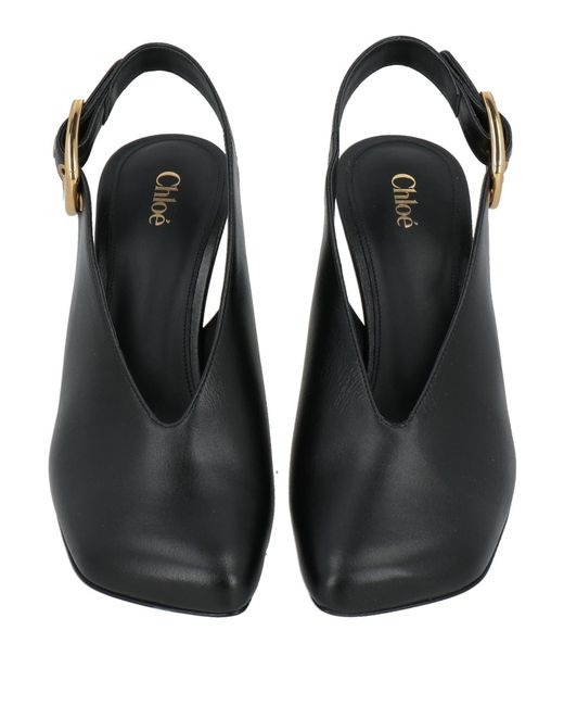 Chloé Black Pumps Leather