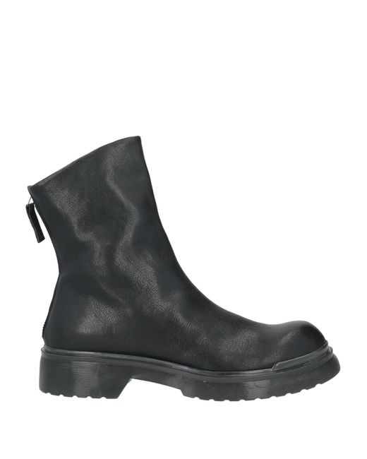 Ernesto Dolani Black Ankle Boots Leather