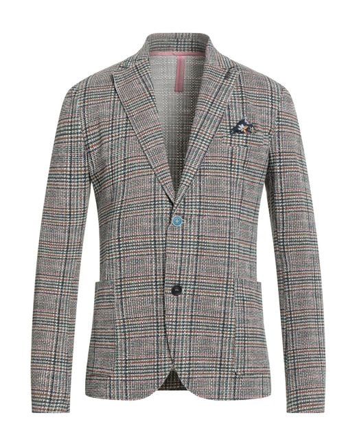 Bob Gray Blazer Cotton, Polyester, Elastane for men