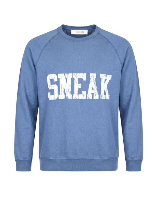 Golden Goose Deluxe Brand Blue T-Shirt Cotton for men