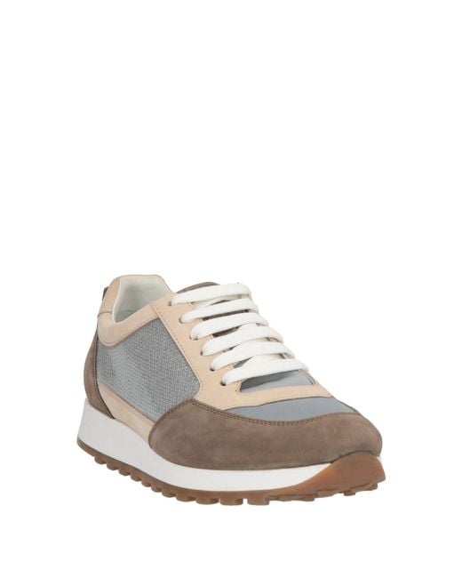 Peserico White Sneakers Soft Leather