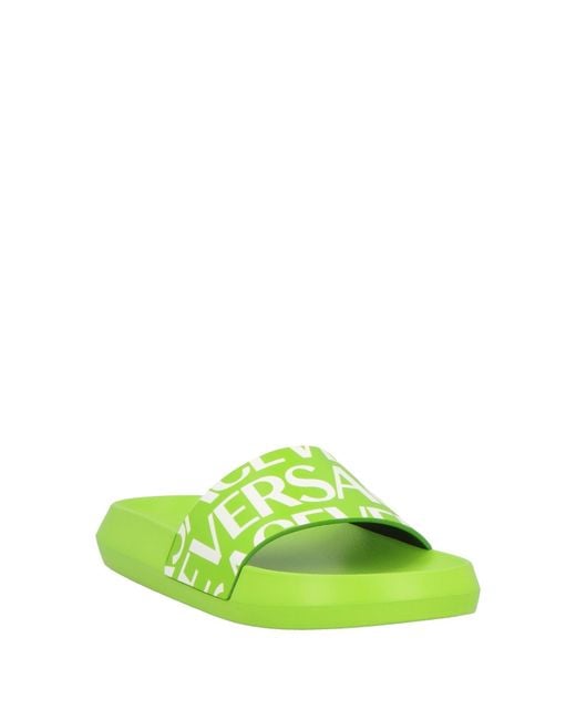 Versace Green Sandale