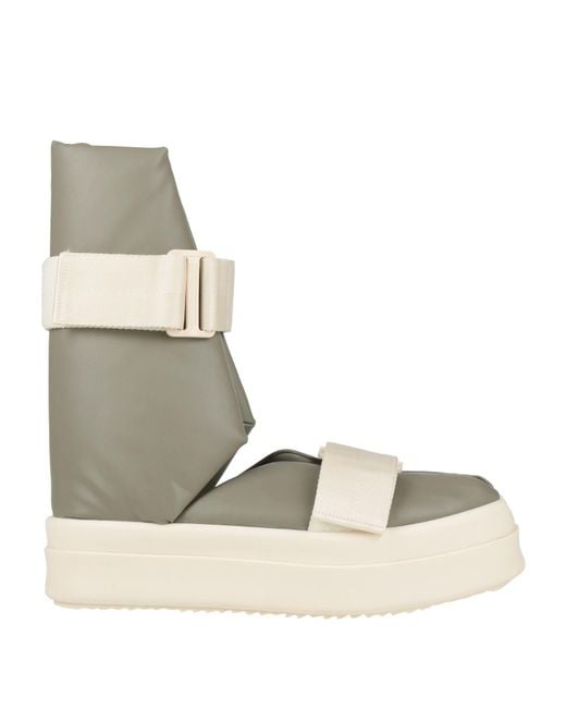 Rick Owens Natural Deep Boot Leather for men