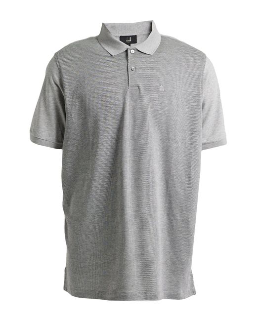 Dunhill Gray Polo Shirt for men