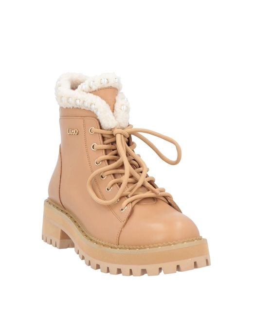 Liu Jo Natural Ankle Boots