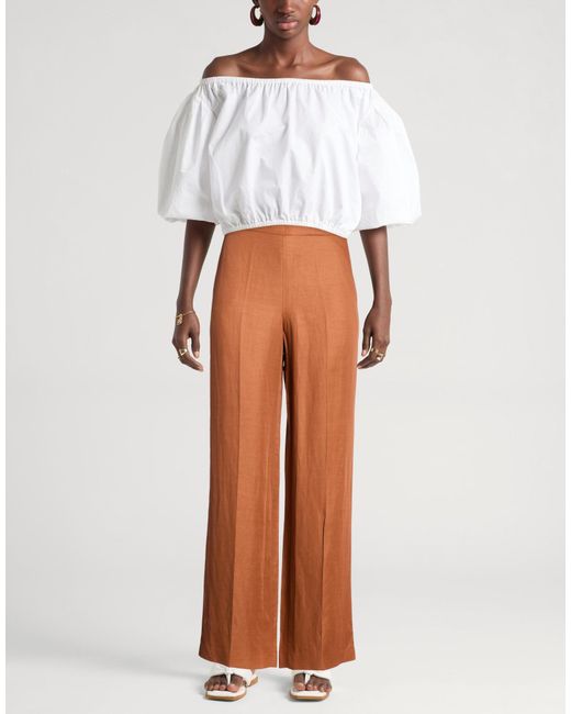 Twinset Brown Pants