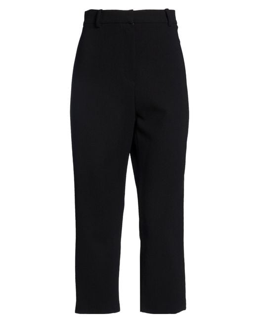 Magda Butrym Black Pants Wool, Elastane