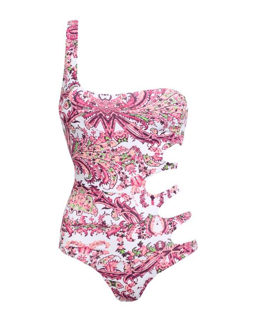 Miss Bikini Pink One-piece Swimsuit
