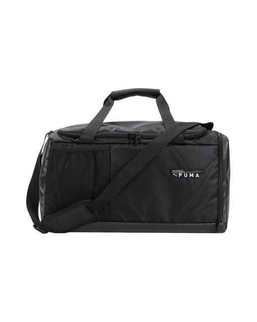 Bolso de viaje PUMA de Tejido sintético de color Negro para hombre | Lyst