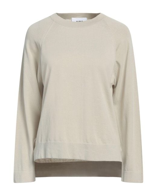 Pullover Alpha Studio en coloris Natural