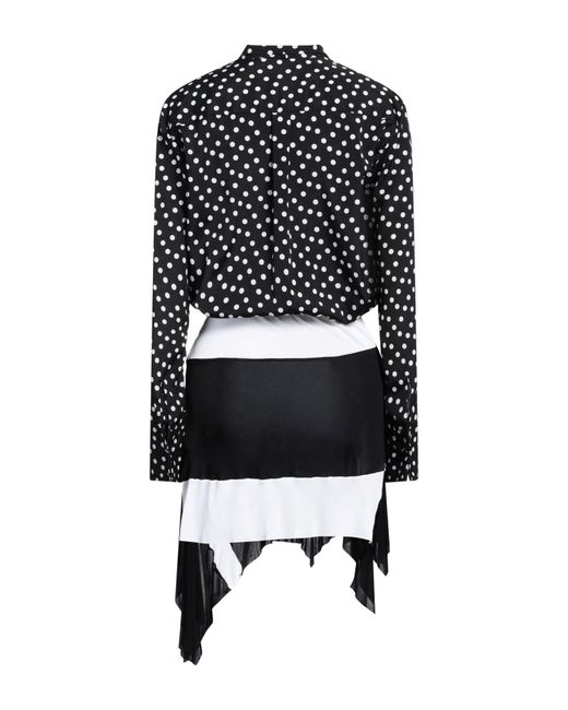 MSGM Black Mini Dress