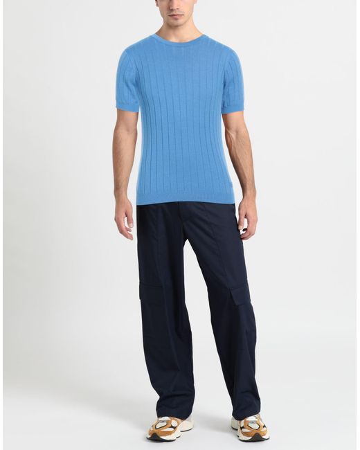 ALPHATAURI Blue Sweater for men