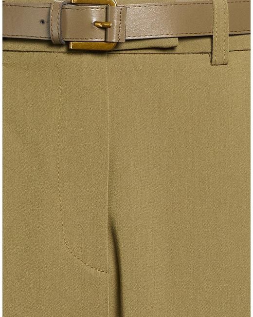Imperial Green Pants Polyester, Viscose, Elastane