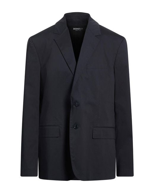Dondup Blue Blazers for men