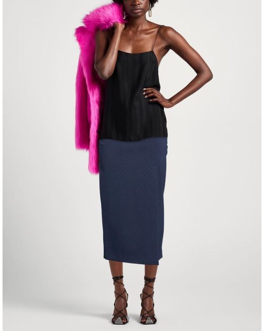 Hanita Blue Midi Skirt