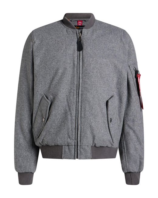 Alpha Industries Gray Jacket for men