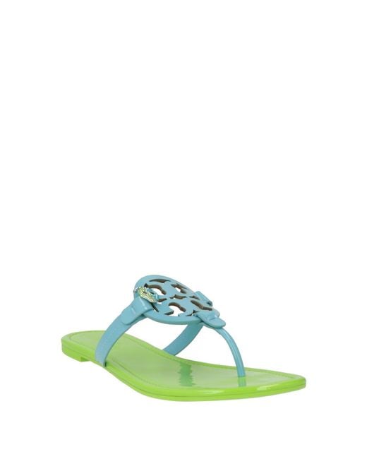 Tory Burch Green Thong Sandal