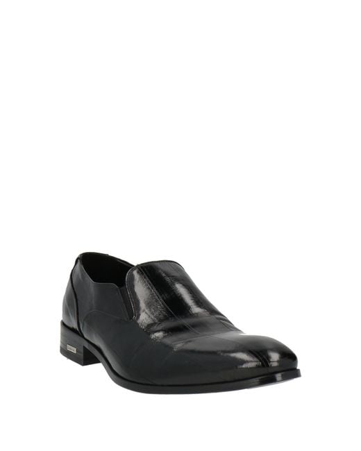 Baldinini Black Loafers Leather for men