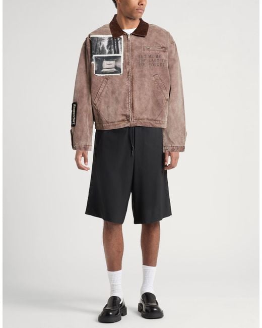 Acupuncture Brown Jacket for men