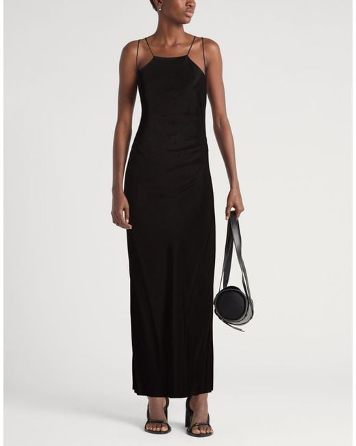 Eudon Choi Black Maxi Dress