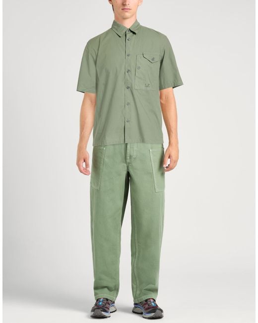 C P Company Green Shirts for men