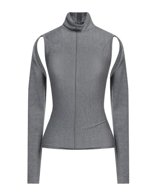 Khaite Gray Rollkragenpullover