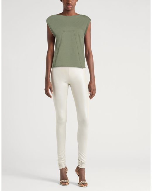 Rick Owens Green Military Top Cotton
