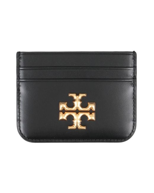 Tory Burch Black Cardholder Leather