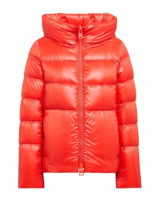 Herno Red Globe Puffer Polyamide