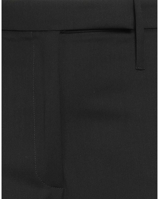 Pinko Black Pants Wool, Polyester, Elastane