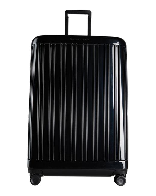Piquadro Black Wheeled Luggage