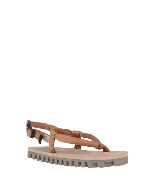 Suicoke Brown Thong Sandal for men