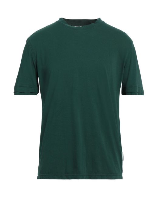 Paolo Pecora Green T-Shirt Cotton for men