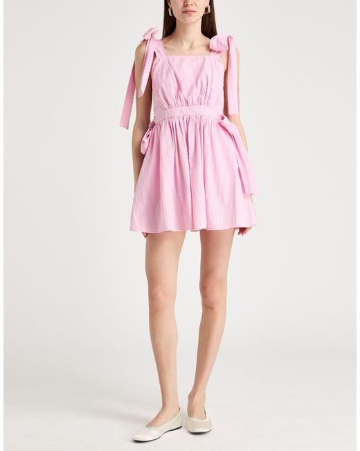 MSGM Pink Mini Dresses