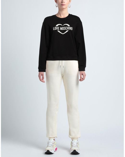 Love Moschino Black Sweatshirt