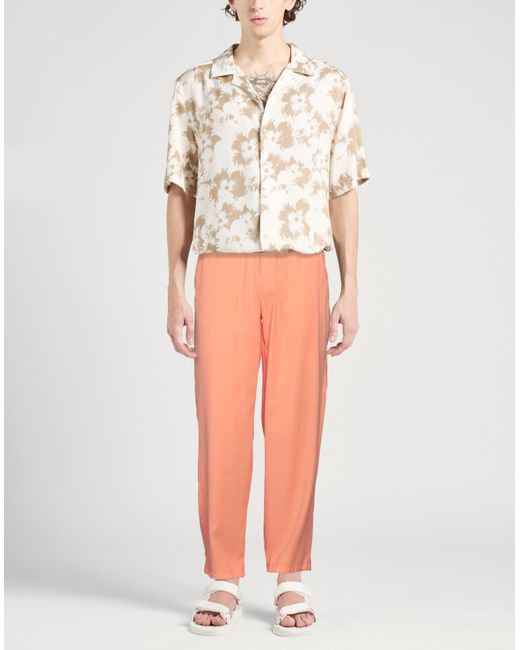 MSGM Orange Trouser for men