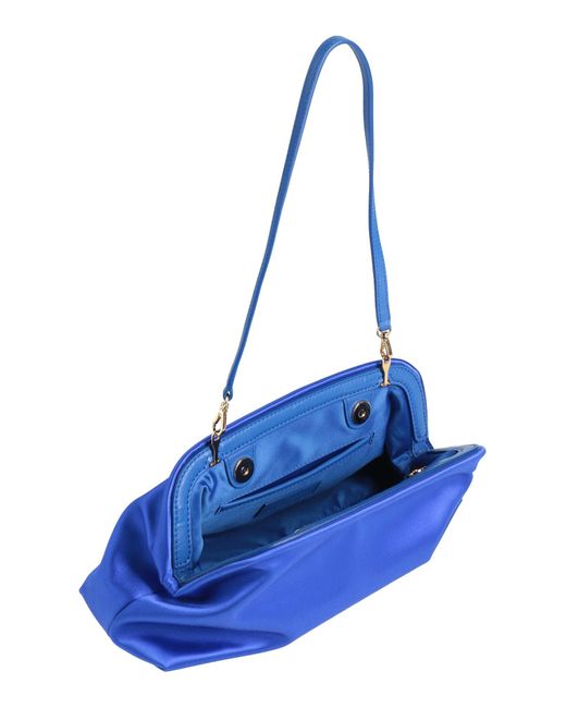 Philosophy Di Lorenzo Serafini Blue Handbag Textile Fibers