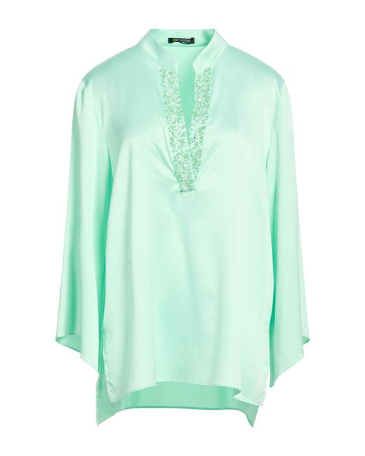 Top Camilla de color Green