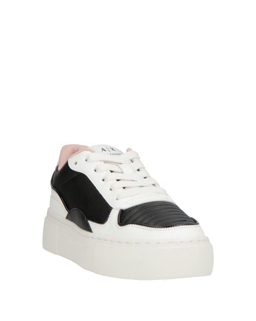 ARMANI EXCHANGE White Trainers