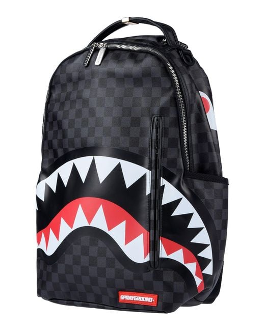 Sprayground Sharks In Paris Backpack - Gray Sg1374-gry