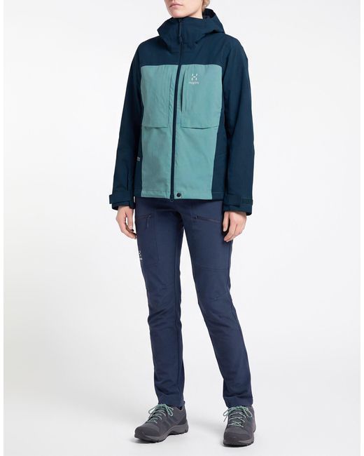 Haglöfs Blue Jacket Polyamide, Elastane