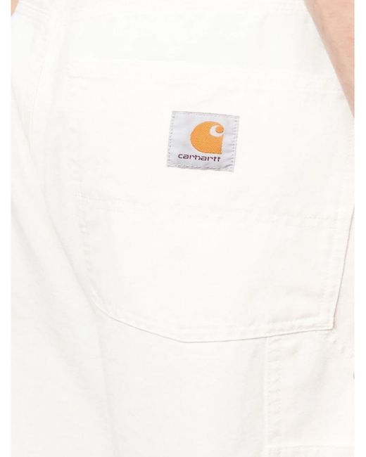 Pantalon à empiècements contrastants Carhartt pour homme en coloris White