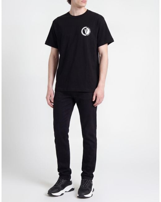 Versace Jeans Couture Black T-Shirt for men