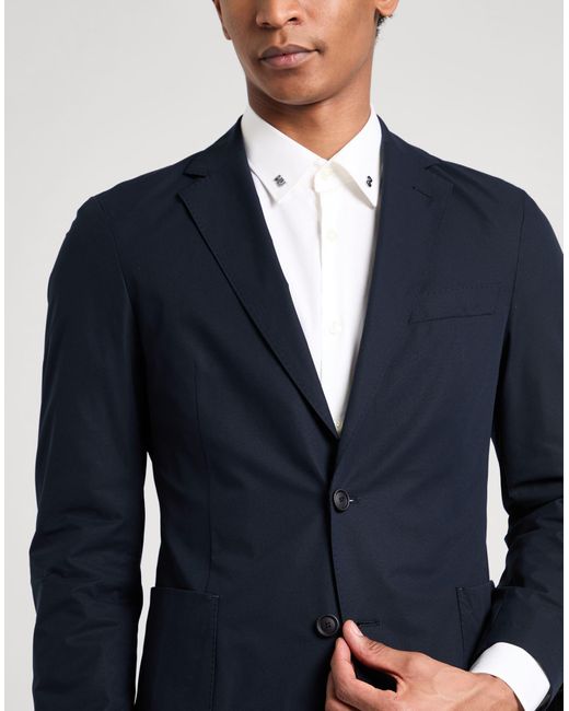 Boss Blue Midnight Suit Polyester for men