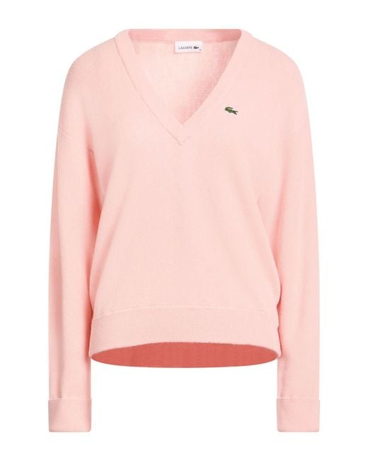 Pullover Lacoste de color Pink