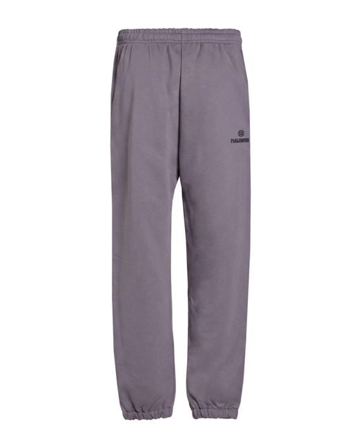 Parajumpers Purple Pants Cotton, Polyester