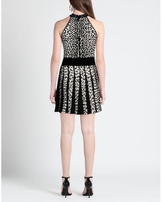 Roberto Cavalli Black Mini Dress