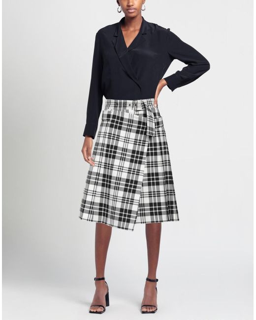 Dior Black Midi Skirt