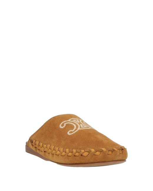 Céline Brown Mules & Clogs for men