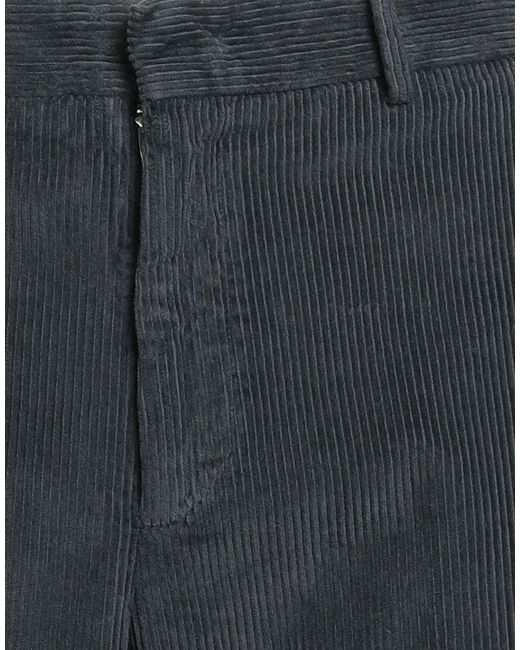 Cellar Door Gray Pants Cotton, Elastane for men